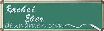 Rachel Eber Visitenkarte